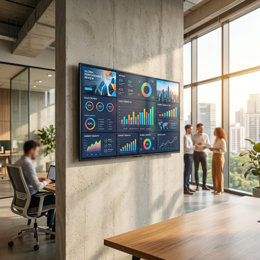 Choosing the Right Panel Brightness for Your Business Display